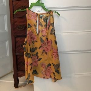 Lightweight Floral Tank
